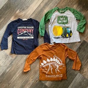 H&M and John Deere Boys 3T/4T T-Shirt Lot